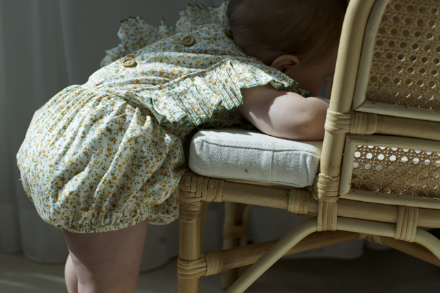 Wildflower Ruffle Romper - GINGI