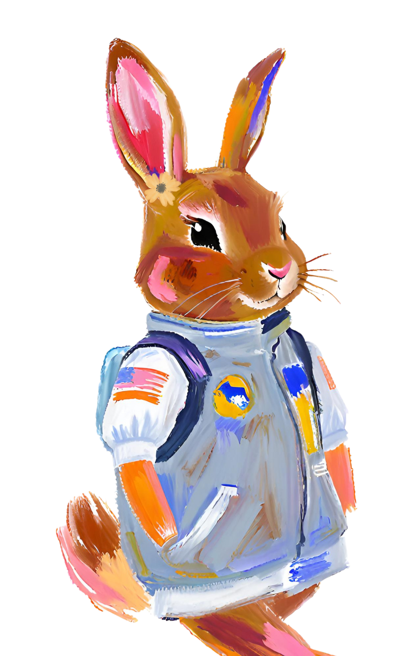 GINGI astronaut mascot