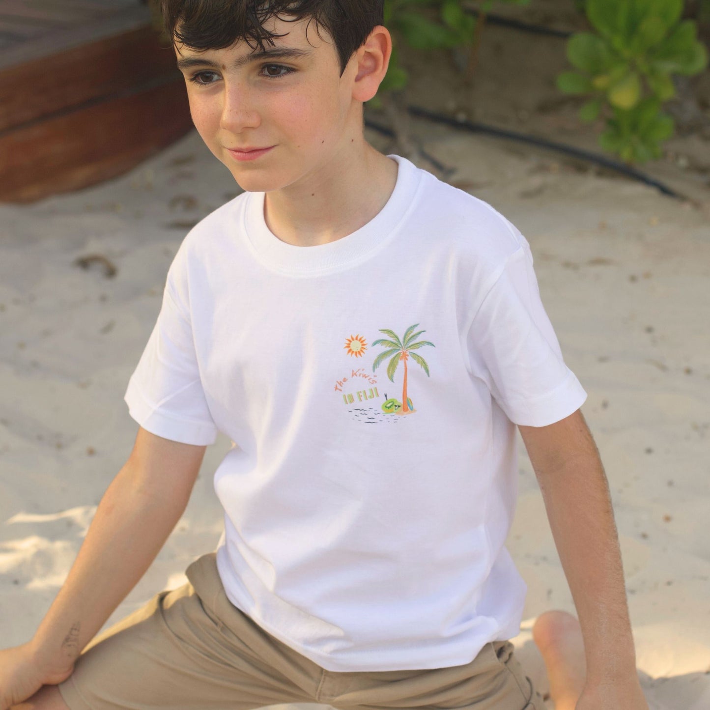 Kiwis Design- Kids' T-Shirt - GINGI