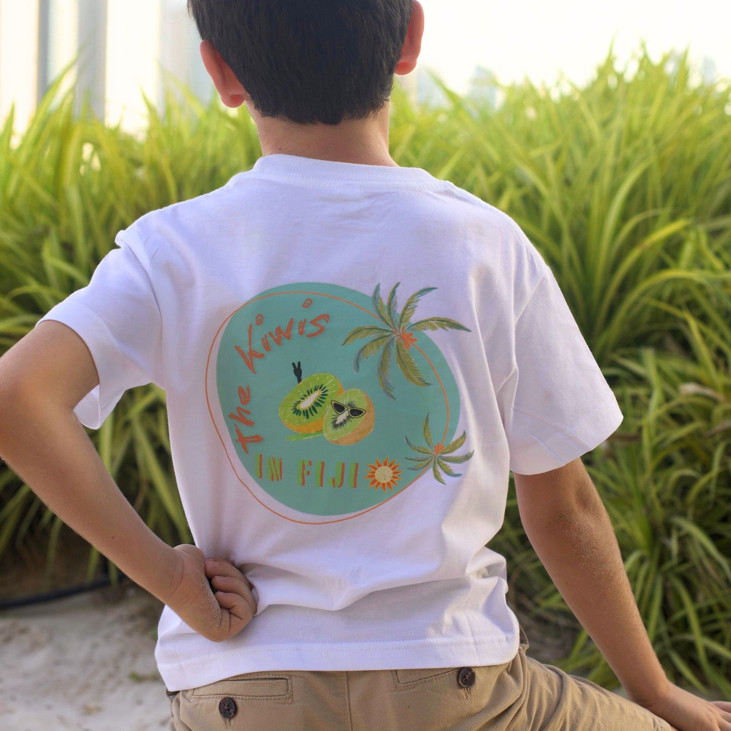 Kiwis Design- Kids' T-Shirt - GINGI