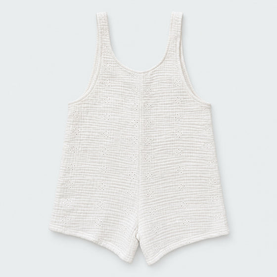 Girl Short Jumpsuit Stella — flat lay, back