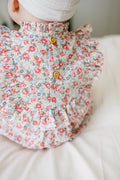 Baby Pink Flower Romper Bella