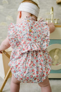 Baby Pink Flower Romper Bella