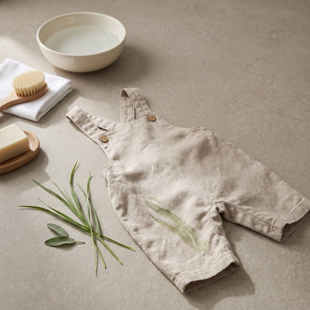 Removing stains from GINGI clothing