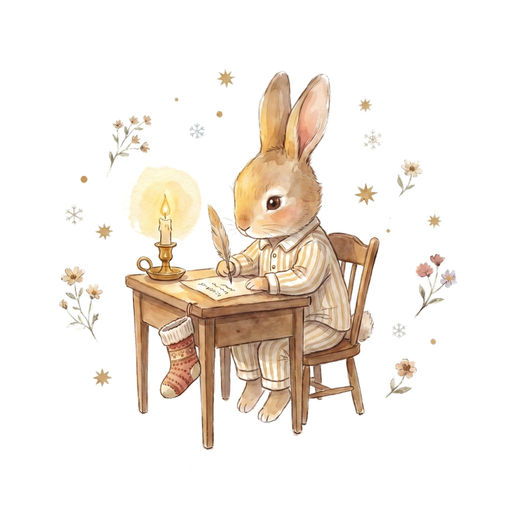 GINGI writing a letter